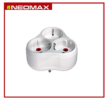 Трійник Neomax із заземленням NX1014