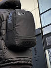 Чоловічий рюкзак Nike Just спортивний міський чорний чоловічий жіночий портфель Найк, фото 2