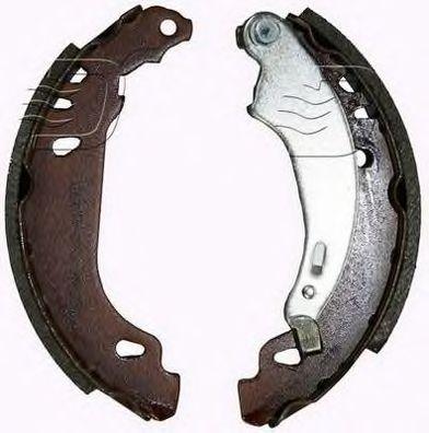 Колодки гальмівні барабанні Peugeot 206 98- 180X32, фото 1