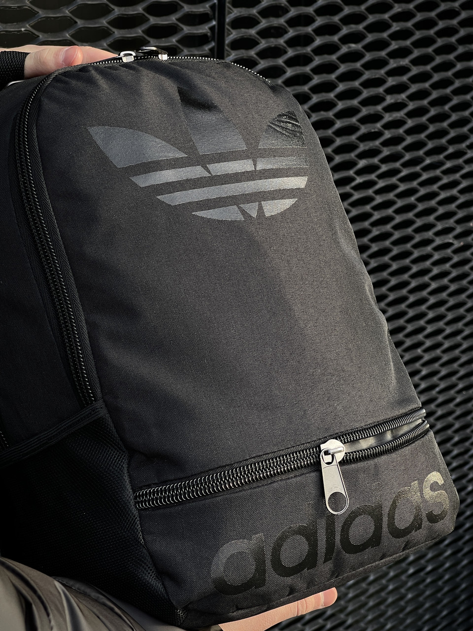 Купити Чоловічий рюкзак Adidas спортивний міський чорний портфель ...