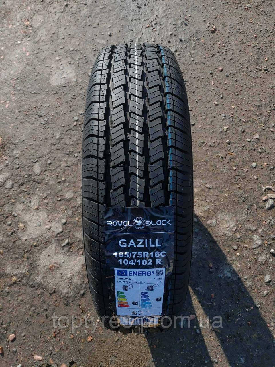 Вантажні шини ROYAL BLACK 185/75 R16C 104/102R GAZILL ціна з доставкою