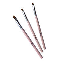 Пензель для гелю Molekula №2 скошений