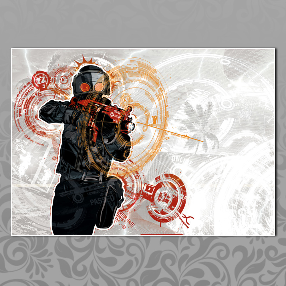 Плакат A4 Counter-Strike 001