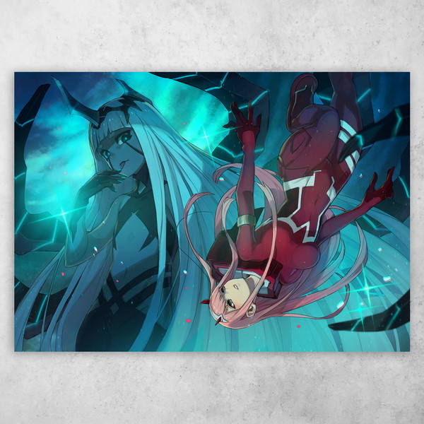 Аніме плакат постер "Милий у Франксі / Darling in the Franxx" №33, фото 1