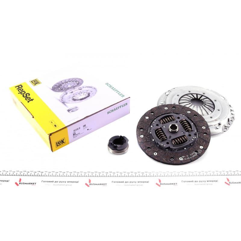 Комплект зчеплення VW T4 2.4D, 57kw, 90-98, d=230 mm, AAB, фото 1