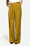 Широкі штани Zara 7563/041/510 гірчичні XS, фото 3