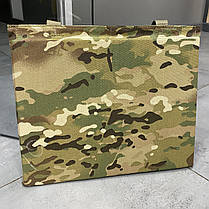 Сидушка (каремат) одинарна, Cordura 1000D, Мультикам, WINTAC, 350 мм х 300 мм х 20 мм, шлейки для кріплення, фото 4