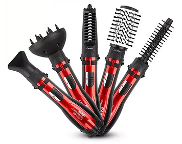 Стайлер для волосся RAF R.416 фен-щітка з насадками