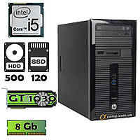 HP 490 G1 (i5 4430 • GT1030 • 8Gb • 500Gb • ssd 120Gb) MT