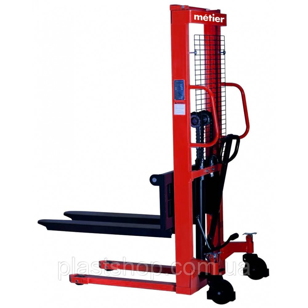 Гідравлічний штабелер Metier CTY-E1.0T/1.6M 1001, 1600, фото 1
