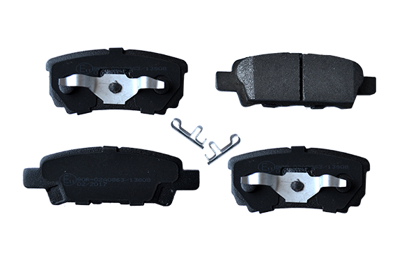 Гальмівні колодки дискові зад. Citroen C4/ Jeep Compass, Patriot/ Mitsubishi Lancer, Outlander, Pajero/