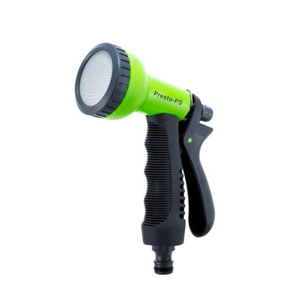Пістолет для поливу Presto-PS (7210G) 🚿 НІЖНИЙ ДУШ | Для квітів та теплиць | Металева сітка, фіксатор, фото 1
