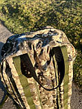 Рюкзак 70 літрів посилений армійський військовий піксель, фото 5