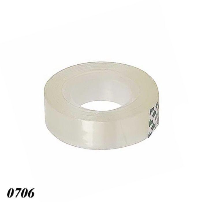 Клейка стрічка канцелярська 12 мм х 10 м прозора (12шт), фото 1