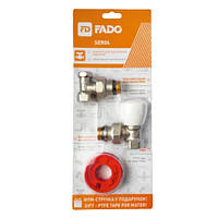 Комплект для підключення радіатора FADO New (RN01+RN02+FN01)