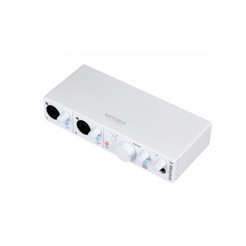 Arturia MiniFuse 2 White - фото 1 - id-p1794921727