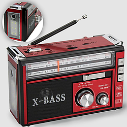 Радіоприймач 3 в 1(Радіо, Ліхтарик, MP3 плеєр) GOLON RX-381 / Портативне радіо від акумулятора