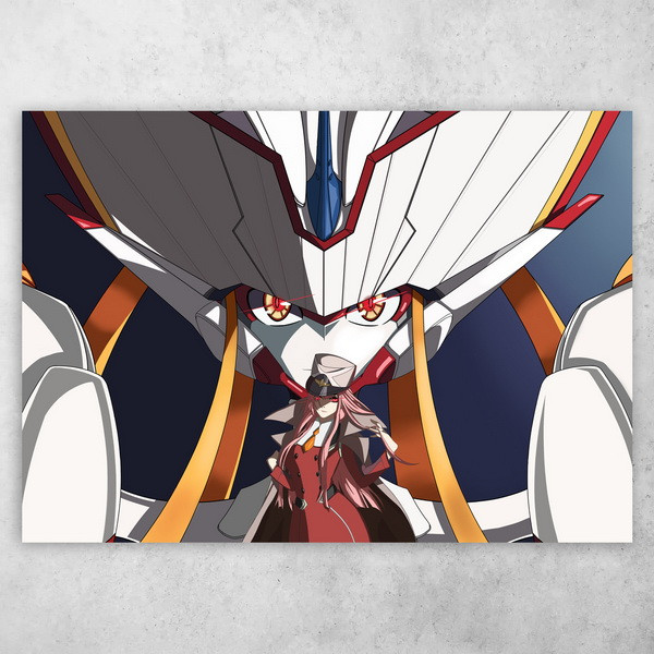 Аніме плакат постер "Милий у Франксі / Darling in the Franxx" №50