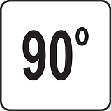 Шило Для Шкіри Вигнуте на 90° 125/205 мм YATO (YT-1375), фото 3