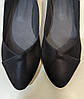 STTOPA Розміри 41-44. Балетки великих розмірів із натуральної шкіри. 166-4144 Чорні, фото 3