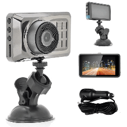 Автомобільний реєстратор на присосці 3" Full HD, DVR E26 HDMI / Відеореєстратор в машину