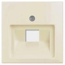 Накладка ABB Busch Jaeger Basic 55 1803-92-507 для телекомунікацій кутова Слонова кістка (2CKA001753A0098)
