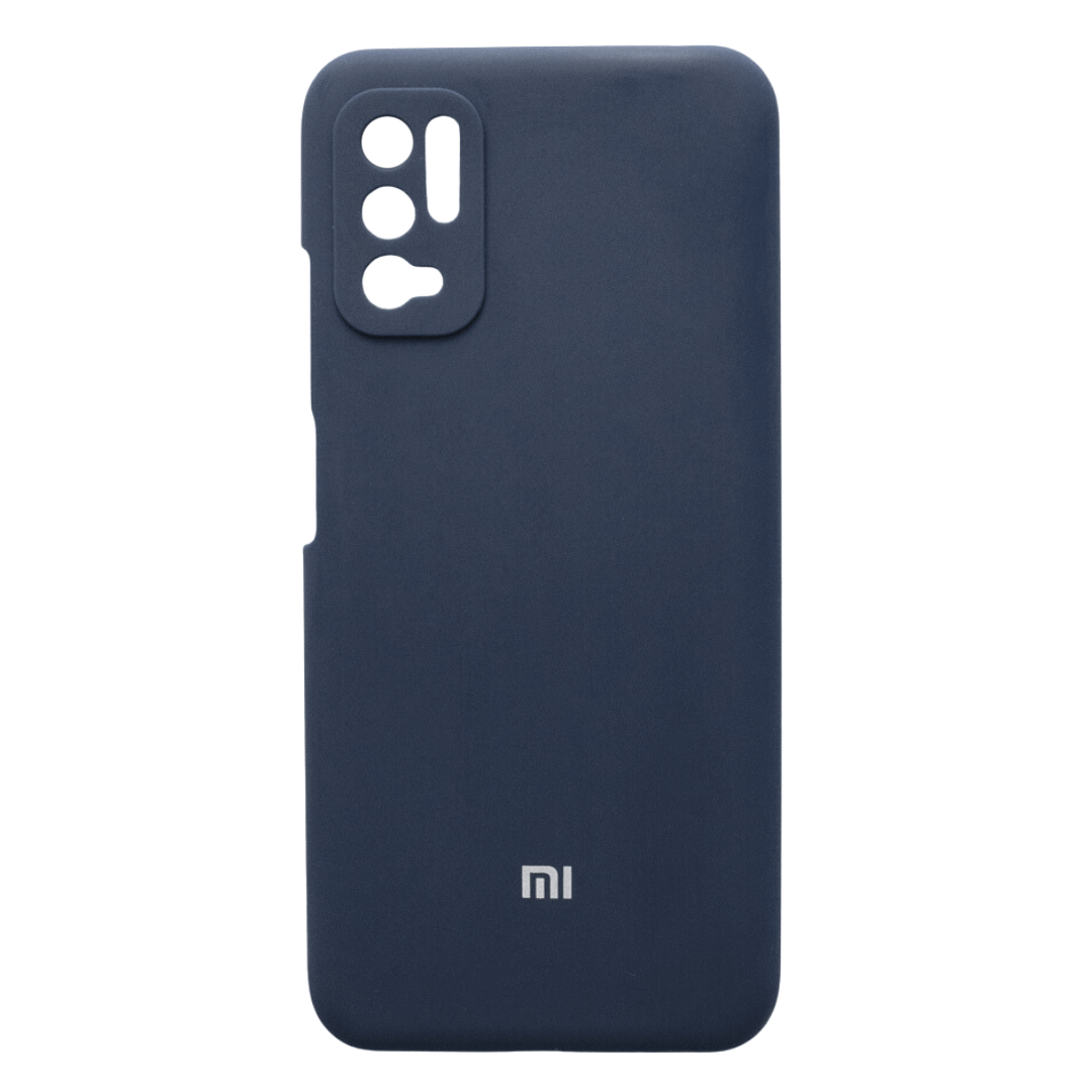 Чохол Silicone Case Premium для Xiaomi Redmi Note 10 5G / Poco M3 Pro Dark Blue