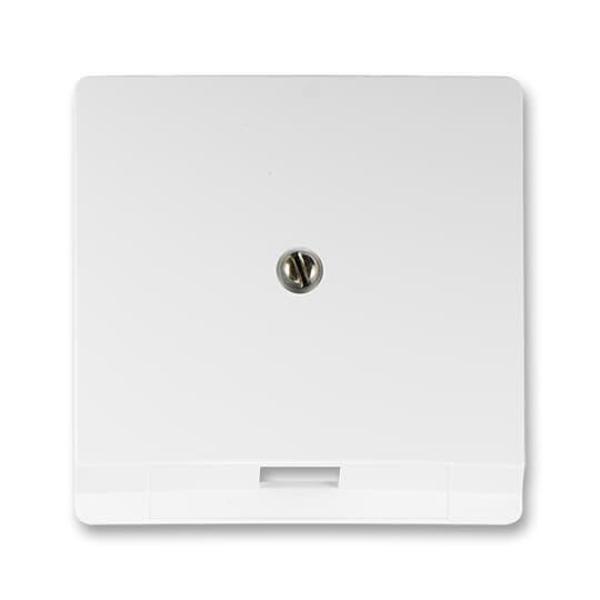 Панель телефонної розетки ABB Swing TF, PC кутова Білий (5013G-A00213 B1)