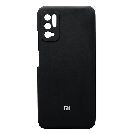 Чохол SILICONE Case Original Xiaomi Redmi Note 10 5G / Poco M3 Pro Black, фото 1