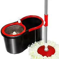 Швабра Spin Mop 360 black