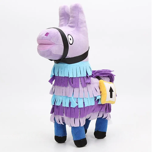 Купить Мягкая игрушка Альпака из Fortnite 30х20 см, Фиолетовая / Лама ...