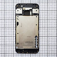 Корпус HTC One M9 (рамка дисплея) для телефона серый Б/У Original