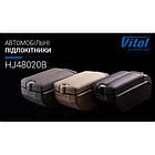 Підлокітник універсальний чорний, попільничка, підстаканник, 7 USB Vitol HJ48020B 35/15/16,5см, фото 8