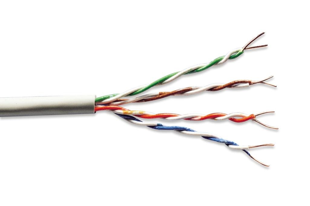Сетевой кабель Dialan Utp Cat.5E 4PR Cca 0,48 мм Pvc, для внутренних работ, 305 м - фото 1 - id-p304218146
