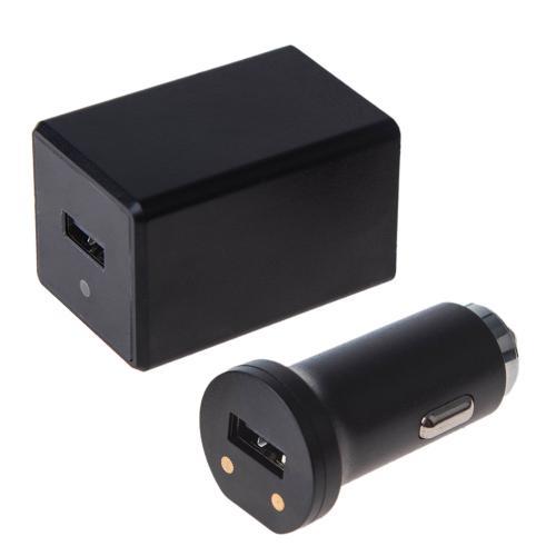 Автомобільний зарядний пристрій 1USB 12-24V 2,4A + Power Bank 3.7V 2,1A MEIDI VP-301