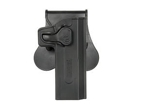 Кобура страйкбольна для Hi-Capa — Black [Amomax]