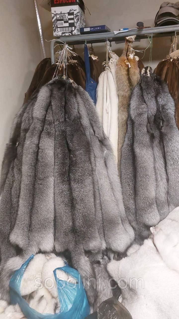 Хутро чорнобурки в наявності, фото 1