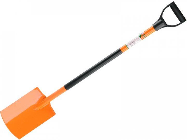 Лопата штикова з металевою ручкою FLO 118 см, фото 1