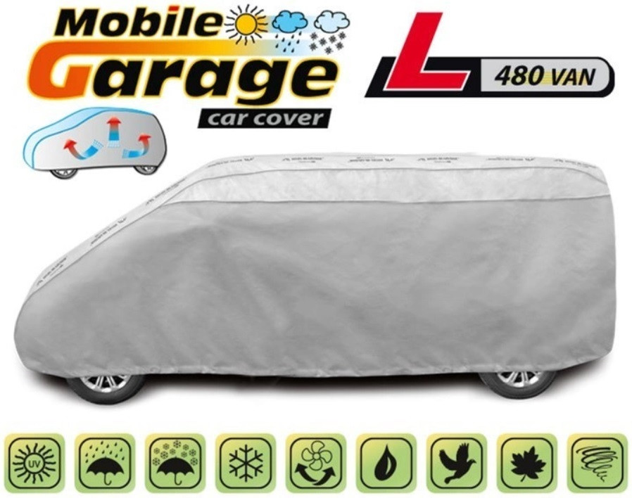 Тент чохол на автомобіль Бус 490x180x185 см Mobile Garage VAN L480 KEGEL 5-4153-248-3020