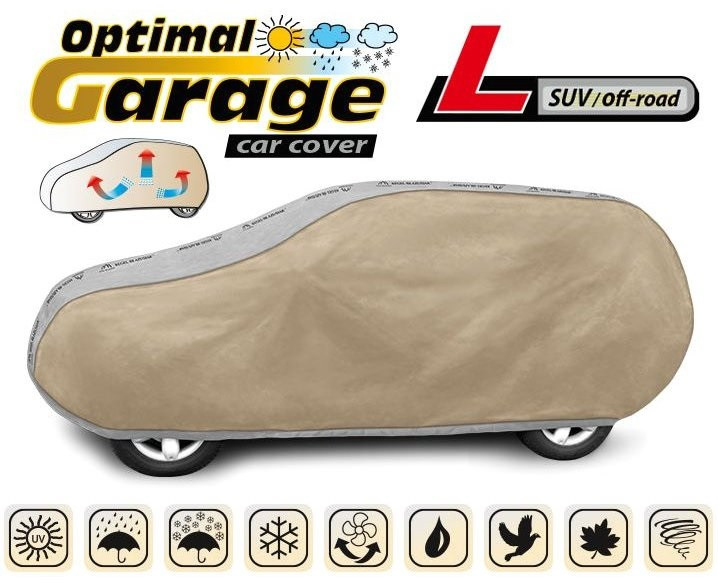 Тент чохол на автомобіль Джип, Мінівен 460х195х156 см (L) Optimal Garage SUV/OFF ROAD KEGEL 5-4330-241-2092