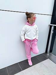 Дитячий спортивний костюм для дівчинки, двунитка, 183 | на зріст 128-158р.