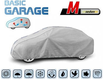 Тент чохол на автомобіль Седан 425x178x136см (M) Basic Garage Sedan KEGEL 5-3962-241-3021