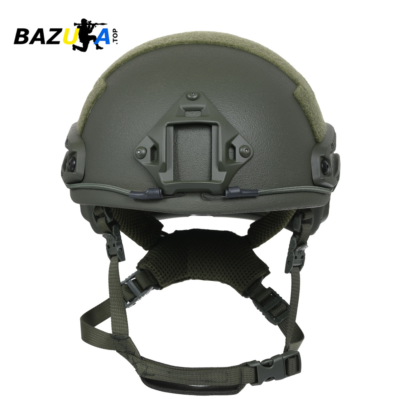 Шлем тактический Кевларовый (Каска армейская) Fast Premium NIJ IIIA Олива - фото 5 - id-p1800256989