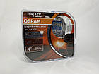 Лампи галогенні OSRAM H4 12V 60/55W +110% Night Breaker Unlimited комплект 2шт, фото 4