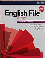 Учебник английского языка Student`s Book English File 4 edition Elementary