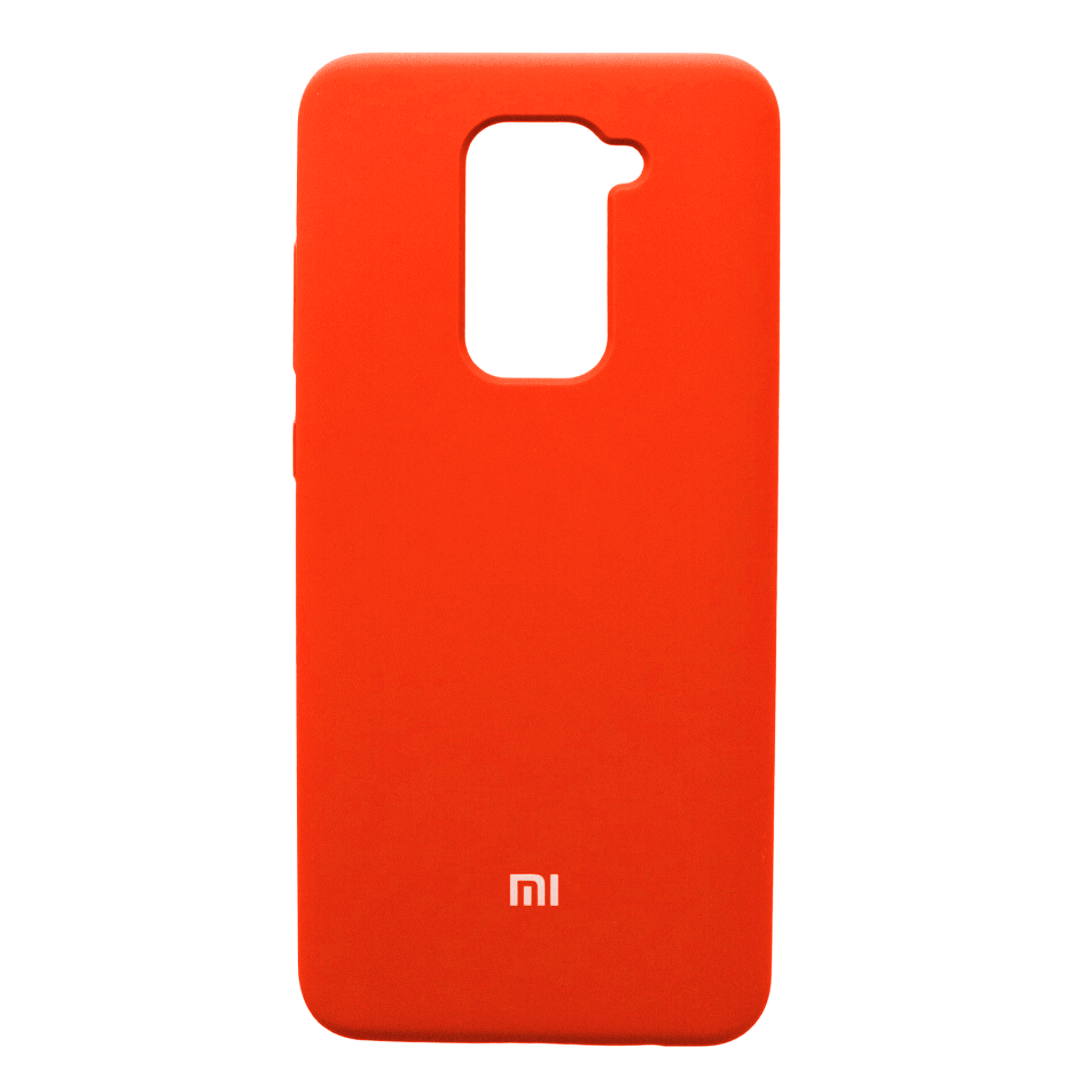 Чохол Silicone Case Premium для Xiaomi Redmi Note 9 Red 1 (закритий низ)