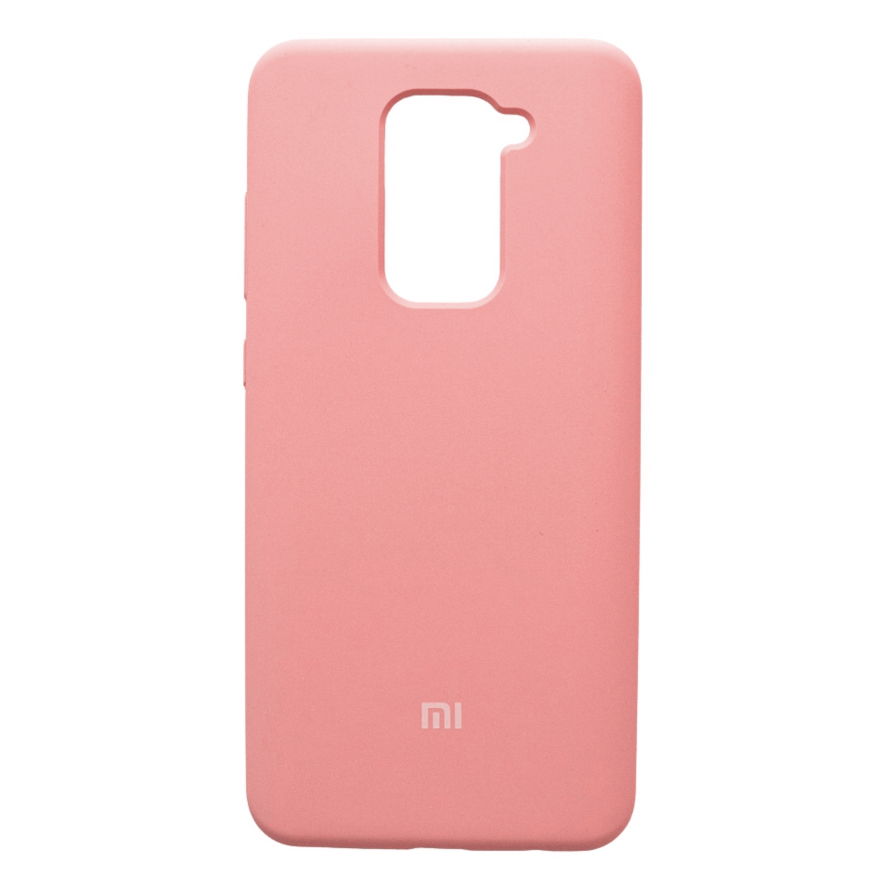Чохол Silicone Case Premium для Xiaomi Redmi Note 9 Pink 4 (закритий низ)