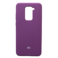 Чохол Silicone Case Premium для Xiaomi Redmi Note 9 Fuchsia 14 (закритий низ)