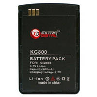 Новинка Аккумуляторная батарея для телефона Extradigital LG KG800 (1050 mAh) (DV00DV6044) !