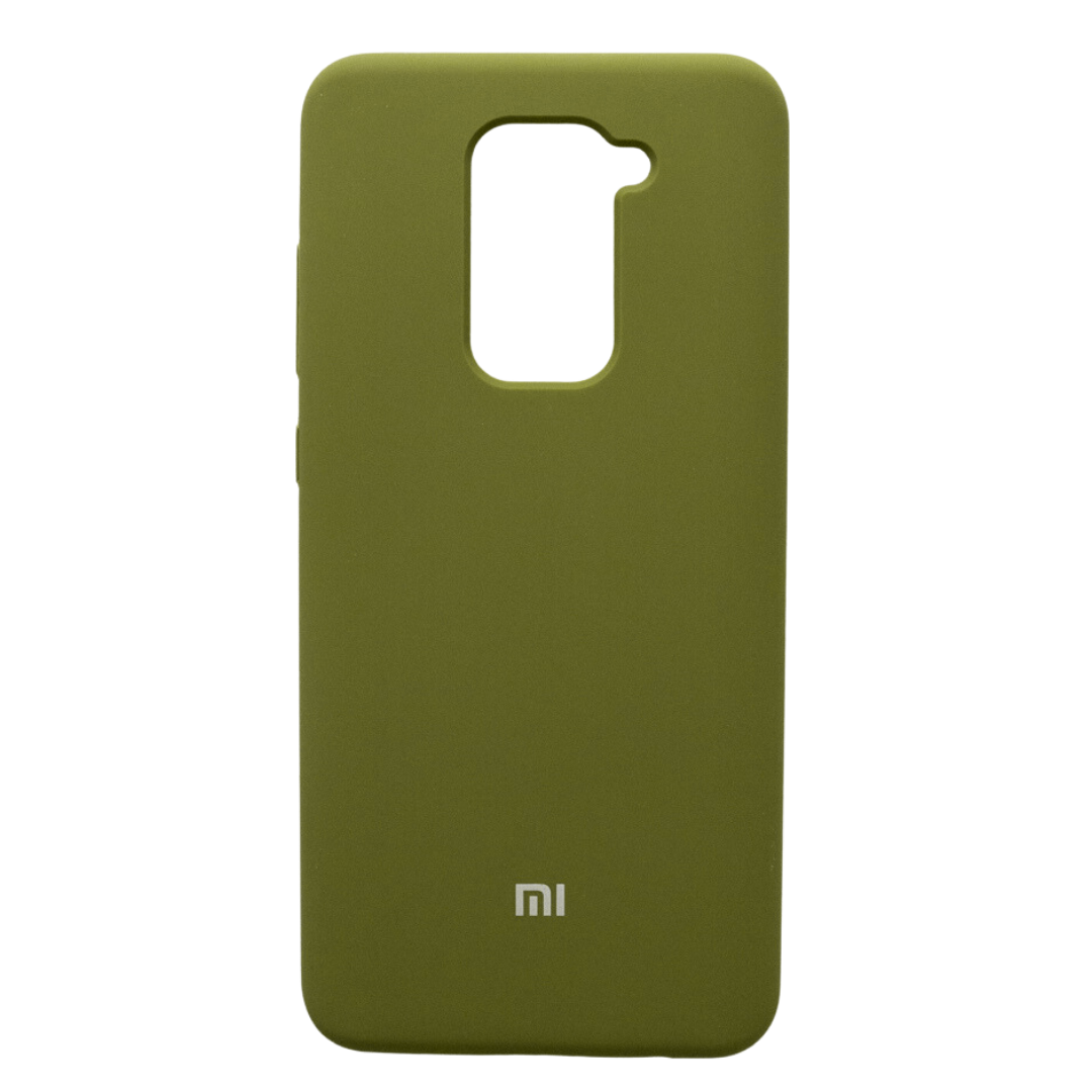 Чохол Silicone Case Premium для Xiaomi Redmi Note 9 Khaki (закритий низ)